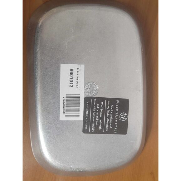 Wilton Armetale Bless This House Pewter Serveware #A60 - Picture 3 of 9
